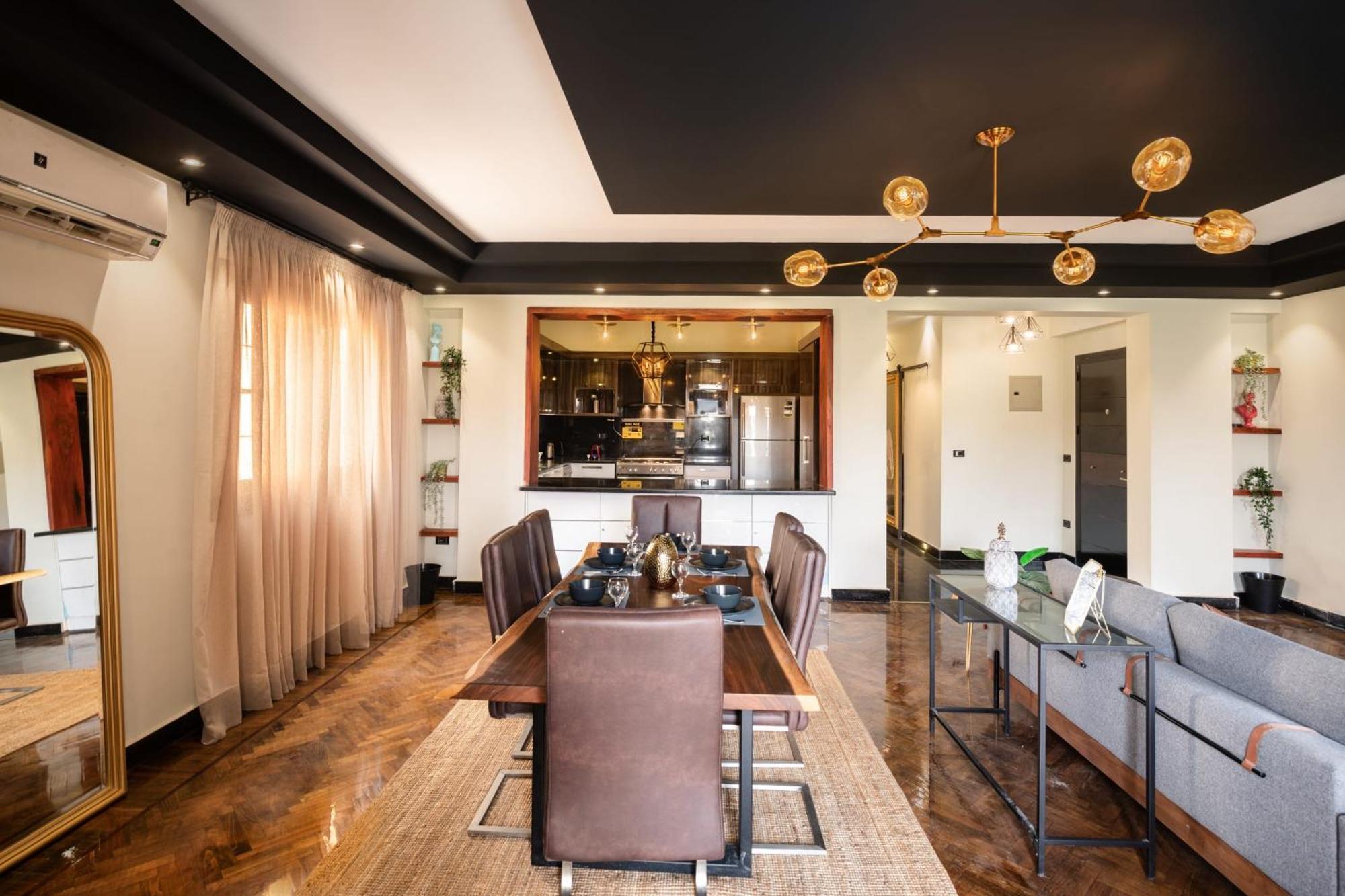 The Bold Parisian House - Steps From The Best Mall In Kairo Bagian luar foto